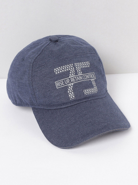 

max Men Blue Printed Baseball Cap