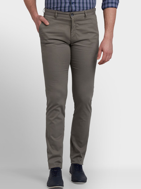 

ColorPlus Men Grey Trousers