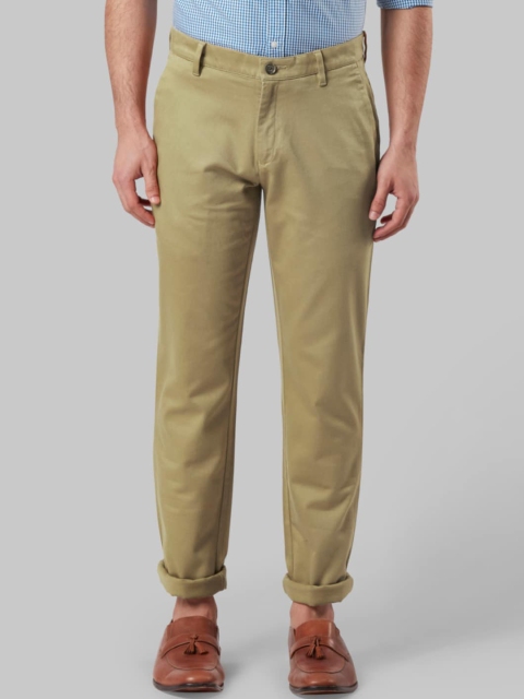 

Raymond Men Brown Slim Fit Chinos Trousers