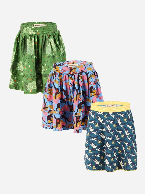 

SMUGGLERZ INC. Girls Pack Of 3 Assorted Flared Skirts