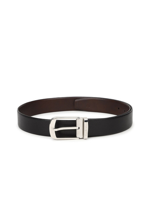 

Van Heusen Men Black Textured Leather Formal Belt