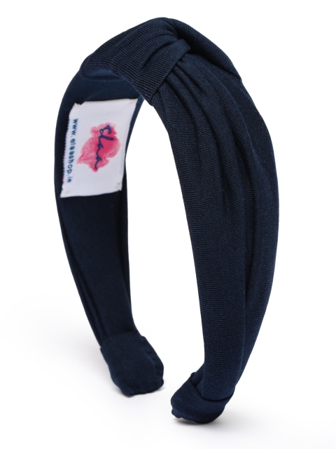 

Elaa Women Blair In Navy Blue Jersey Headband