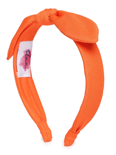 

Elaa Girls Orange Jersey Hairband