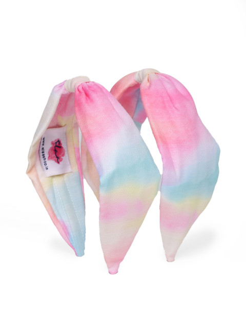 

Elaa Women Pink & Blue Set of 2 Hairband