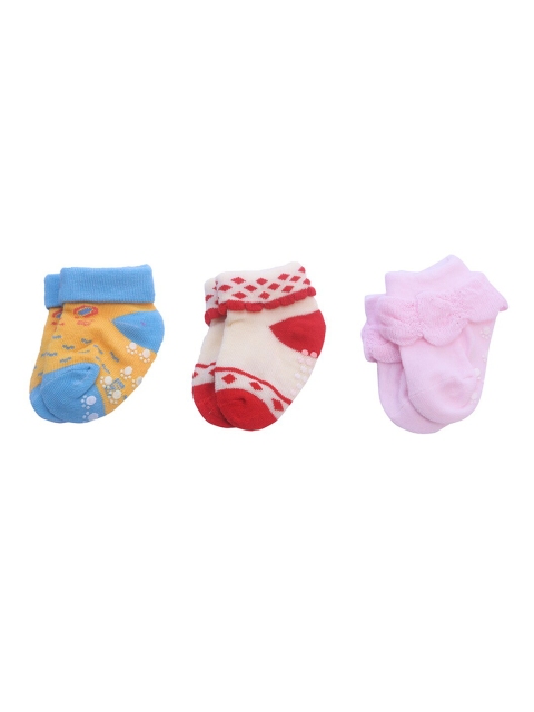 

Spiky Kids Set of 3 Socks, Multi