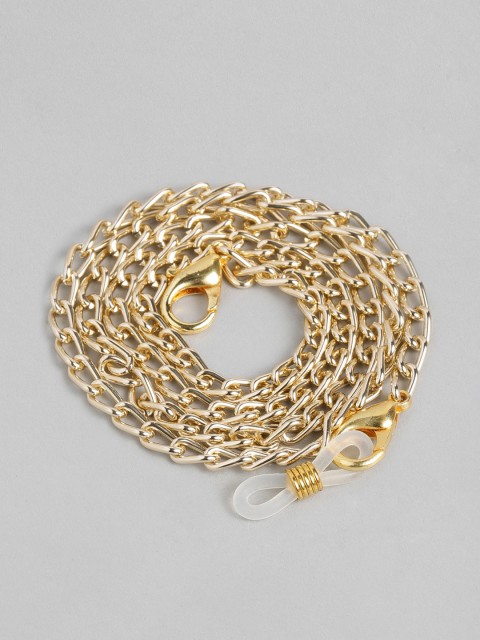 

Elaa Girls Gold-Plated Petite Links Mask Chain
