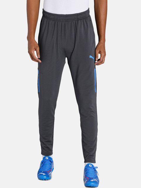 

Puma Men Grey Solid Individual CUP Training Pants
