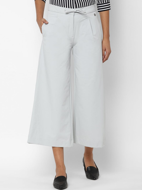 

Allen Solly Woman Women Blue Culottes Trousers
