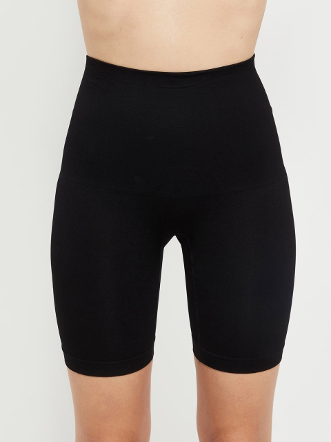 

max Women Black Nylone Briefs-WN21SMMIDLG01BLACK