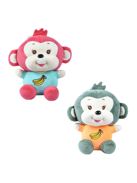 

DukieKooky Multi Set of 2 Monkey Soft Toy