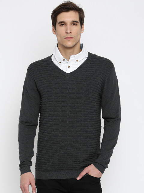 

Arrow New York Grey Patterned Sweater