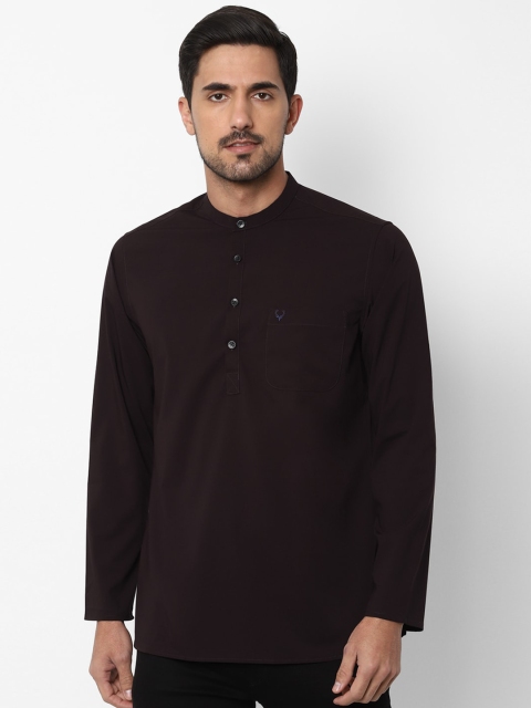

Allen Solly Men Brown Slim Fit Opaque Casual Shirt