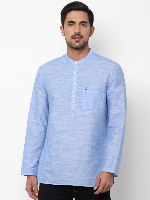 

Allen Solly Men Blue Slim Fit Opaque Casual Shirt