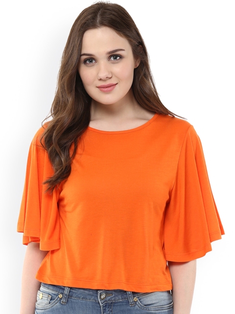 

Harpa Women Orange Solid Top