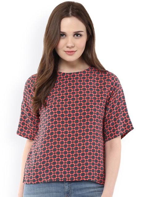 

Harpa Women Pink Printed Top