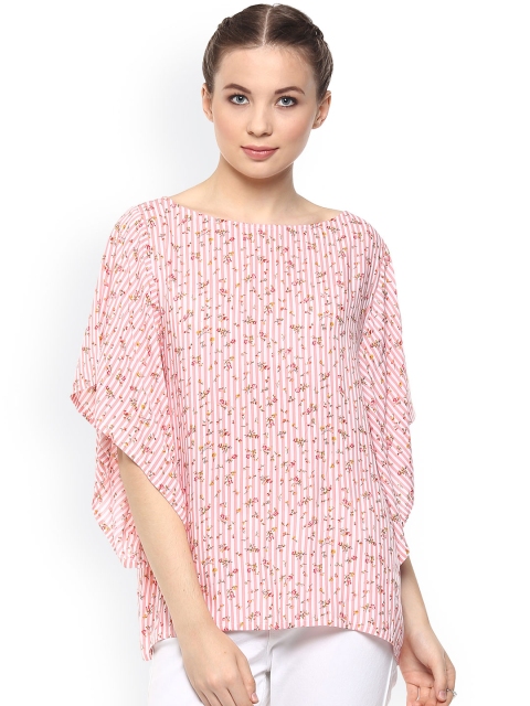 

Harpa Women Pink Striped Top