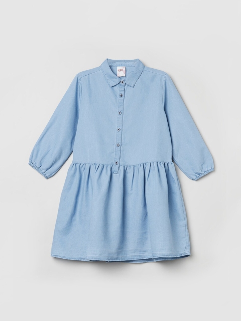 

max Blue Shirt Style Top