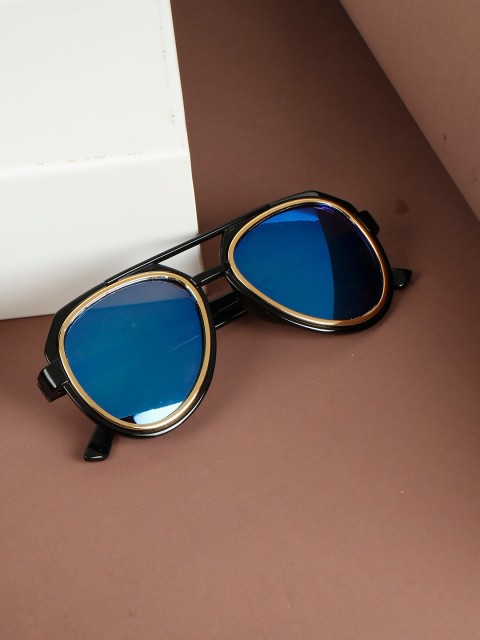 

PASSION PETALS Boys Blue Aviator Sunglasses
