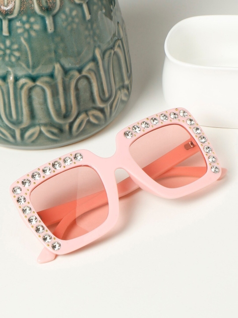 

PASSION PETALS Girls Pink Lens & Pink Frame Square Sunglasses 12-1pinksunglasses