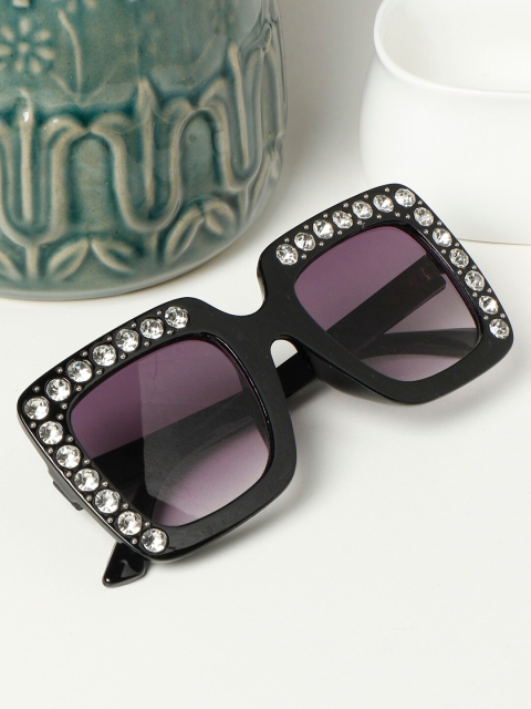 

PASSION PETALS Kids Black Square Sunglasses