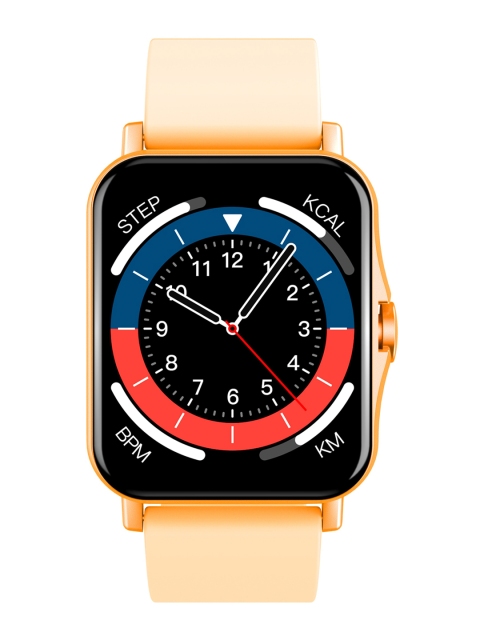 

LOIS CARON Beige Solid Technozpro With Calling Smart Watch SW-012