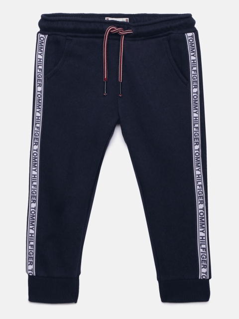 

Tommy Hilfiger Boys Navy Blue Essential Tommy Tape Joggers