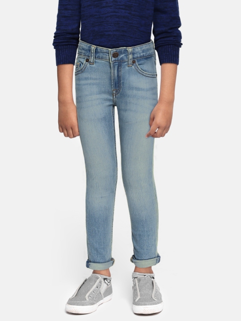 

Tommy Hilfiger Boys Blue Skinny Fit Light Fade Stretchable Jeans