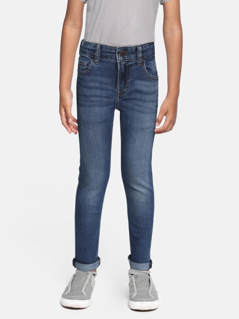 

Tommy Hilfiger Boys Blue Straight Fit Light Fade Stretchable Jeans