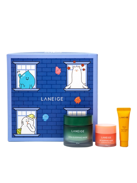 

LANEIGE Walter & Friends Overnight Randiant Skin Care Gift Set, Blue