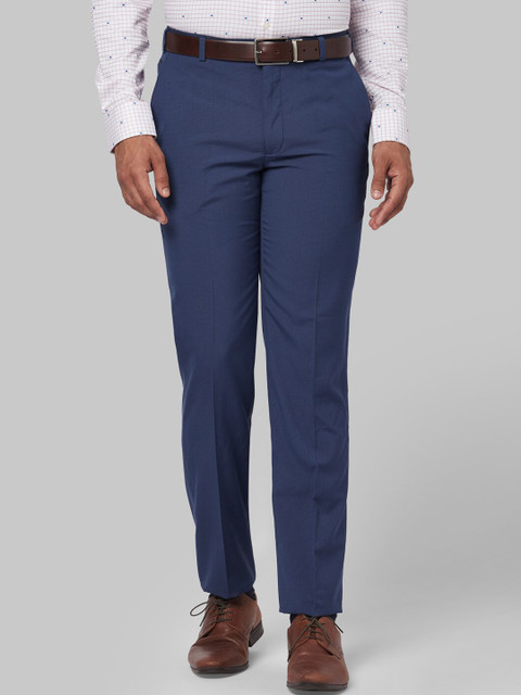 

Park Avenue Men Blue Formal Trousers