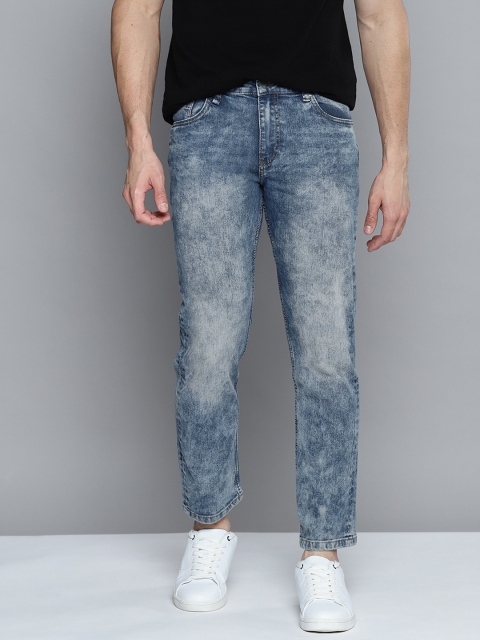 

Mast & Harbour Men Blue Slim Fit Light Fade Stretchable Jeans