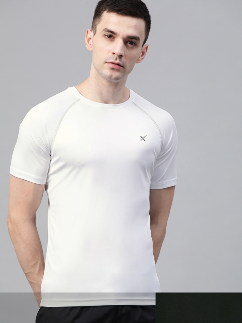 

HRX by Hrithik Roshan Men Pack Of 2 Round Neck Pure Cotton T-shirt, Black