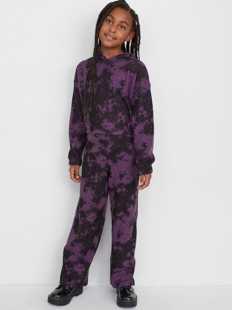 

H&M Girls Purple 2-Piece Viscose-Blend Set