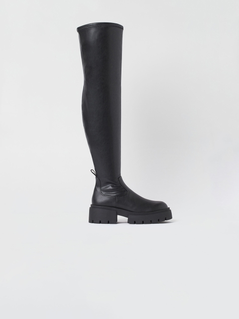 

H&M Woman Black Knee-high boots