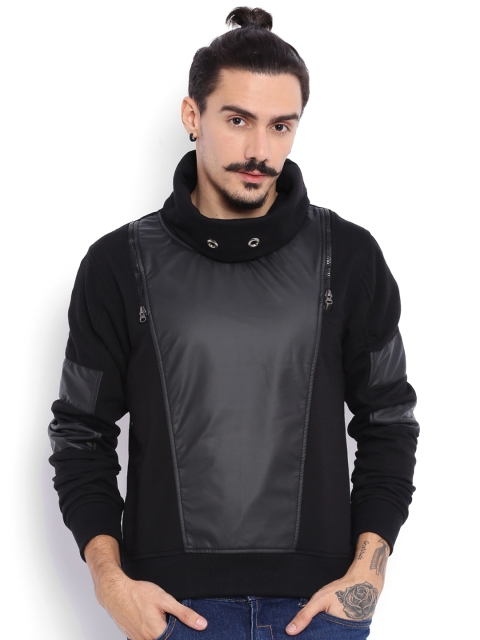 

Campus Sutra Black Sweatshirt