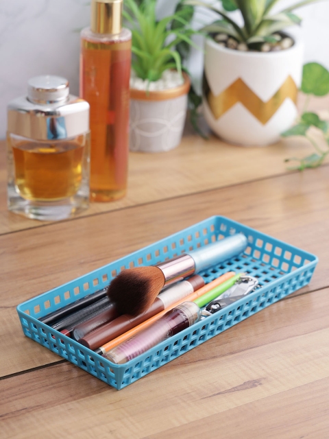

Lock & Lock Blue Solid Multi-Utility Fashion Basket