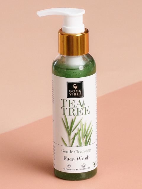 

Good Vibes Transparent Gentle Cleansing Face Wash - Tea Tree 120 ml