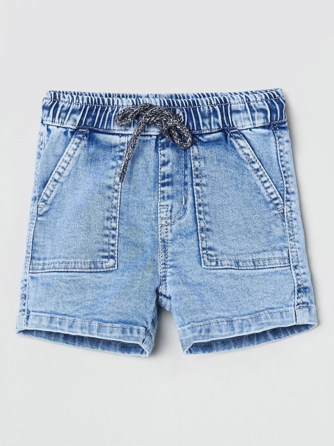 

max Boys Blue Denim Shorts