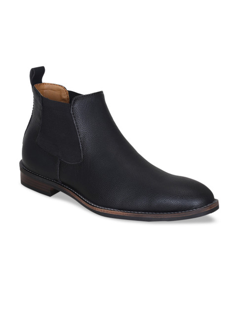 

Get Glamr Men Black Flat Boots