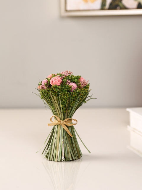

HomeTown Pink & Green Aura Grd Rose Bouquet