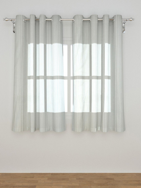 

Home Centre Off White Set of 2 Window Curtain