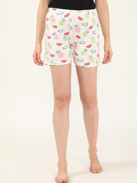 

V2 Value & Variety Women Multicoloured Floral Printed Regular Shorts, Multi
