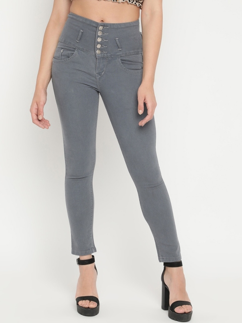 

V2 Value & Variety Women Grey Slim Fit Jeans