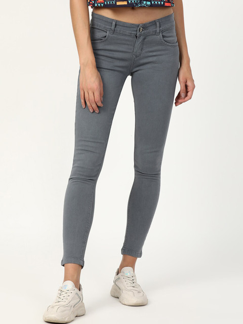 

V2 Value & Variety Women Grey Slim Fit Jeans