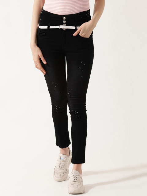 

V2 Value & Variety Women Black Slim Fit Jeans