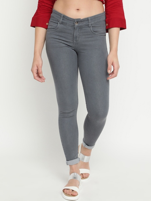 

V2 Value & Variety Women Grey Slim Fit Jeans