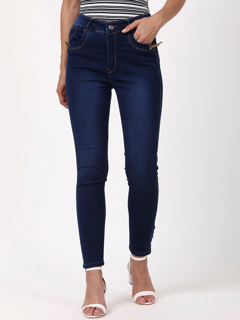

V2 Value & Variety Women Blue Slim Fit Light Fade Jeans