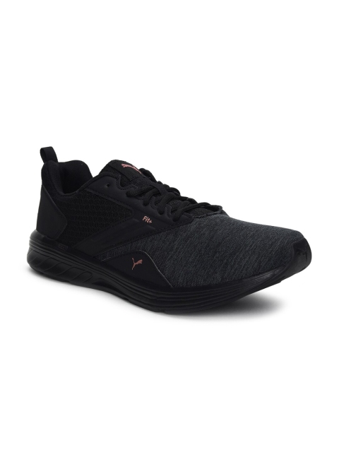 

Puma Unisex Black Textile NRGY Comet Running Shoes