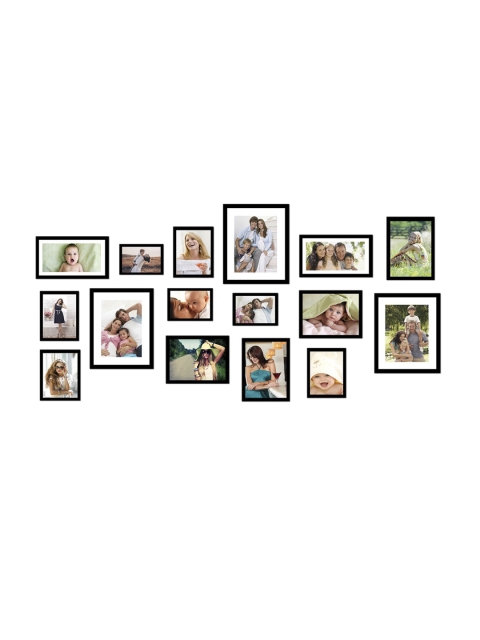 

Home Centre Set Of 16 Wall Photo Frames, White