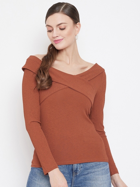 

CAMLA Rust Brown Regular Top